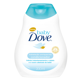 Dove baby condicionador hidratação enriquecida 200ml Ref.13147