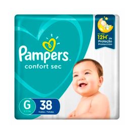 Fraldas Pampers tam. G c/ 38 confort sec pacote mega Ref.17622 - 06.08